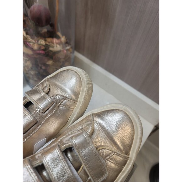 Veja Recife Metallic Grip Trio Court Sneakers Sz 8.5 US / 39 EU - Picture 9 of 10